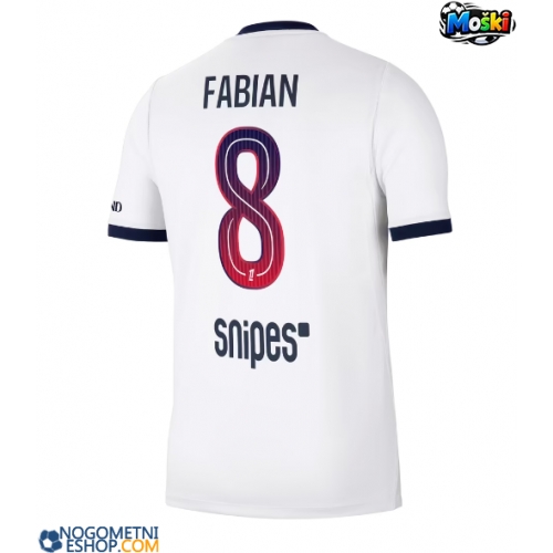 Moški Nogometni dresi Paris Saint-Germain Fabian Ruiz #8 Gostujoči 2026-27 Kratek Rokav